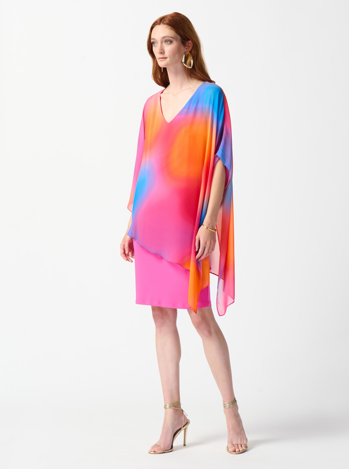 242207 Dress - Multi (Joseph Ribkoff)